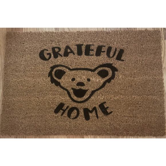 Grateful Dead Bear Welcome Mat - Picture 1 of 1